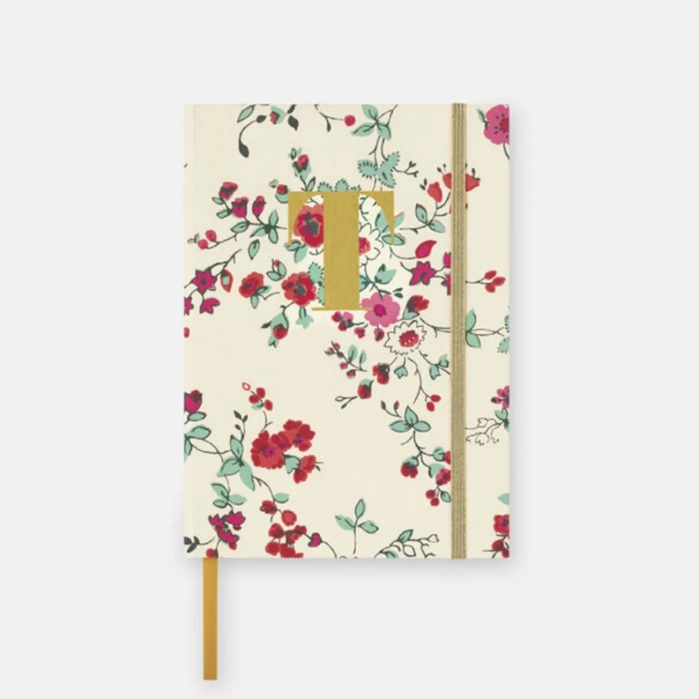 NWT Cath Kidson London Millfield Rose Clothbound Journal / Notebook - 